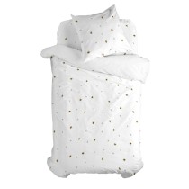 Parure de couette HappyFriday Mini Honey Multicouleur Lit 1 persone 2 Pièces