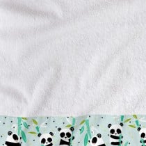 Towel set HappyFriday Moshi Moshi Panda Garden Blue Blue 2 Pieces