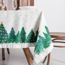 Tablecloth HappyFriday Xmas Sapin Multicolour 145 x 150 cm