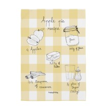 Tissu de cuisine HappyFriday Apple pie Multicouleur 70 x 50 cm (2 Unités)