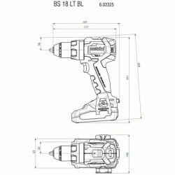 Bohrset und Zubehör Metabo 685208650 18 V