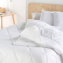 Duvet HappyFriday Basic White 120 + 250 g/m² 200 x 200 cm (2 Pieces)