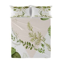 Drap HappyFriday Herbal Multicouleur 260 x 270 cm