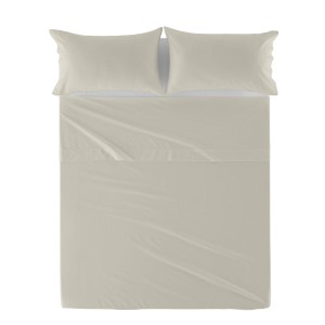 Top sheet HappyFriday Basic Beige 240 x 270 cm