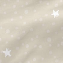 Housse de couette non rembourrée HappyFriday Basic Kids Little star Beige 105 x 200 cm