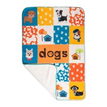 Blanket HappyFriday Mr Fox Dogs Multicolour Microfibre 110 x 140 cm (Dog)