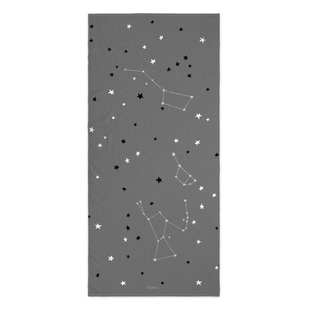 Serviette de toilette HappyFriday Blanc Constellation Multicouleur 70 x 150 cm