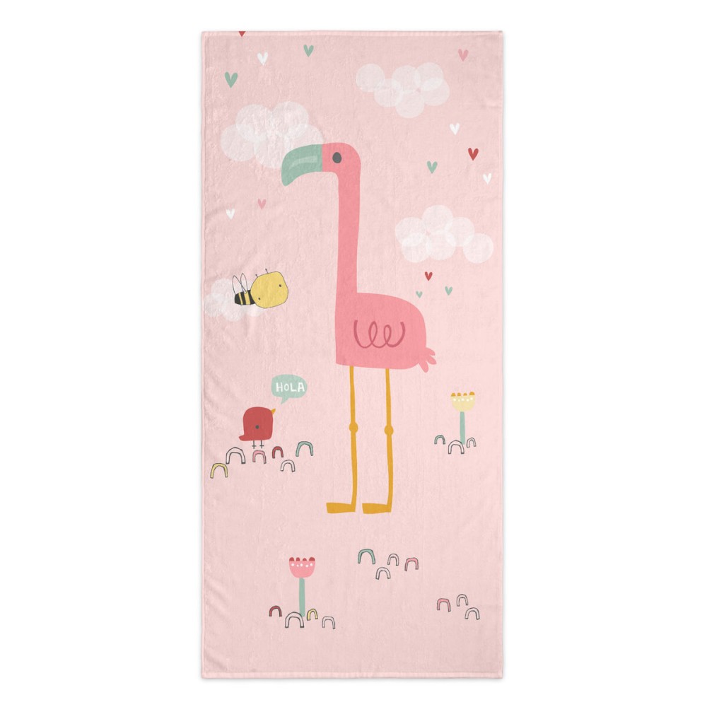 Badetuch HappyFriday Moshi Moshi Hola Bunt 70 x 150 cm