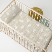 Bedspread (quilt) HappyFriday BASIC KIDS Beige 100 x 130 cm Wedge heel Baby Crib