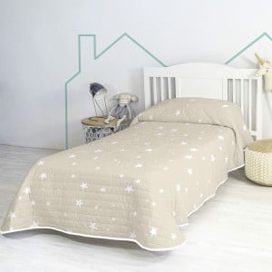 Steppdecke HappyFriday BASIC KIDS Beige 180 x 260 cm