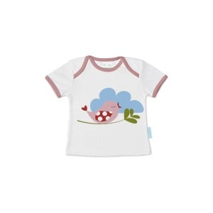 Kurzarm-T-Shirt für Kinder HappyFriday Mr Fox Little Birds Bunt 18-24 meses