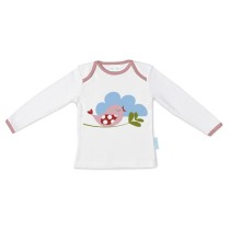 Langarm T-Shirt für Kinder HappyFriday Mr Fox Little Birds Bunt 12-18 Monate