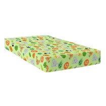 Fitted sheet HappyFriday MR FOX Multicolour 90 x 200 x 32 cm