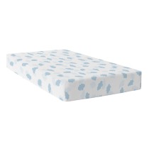 Drap housse HappyFriday BASIC KIDS Bleu 90 x 200 x 32 cm