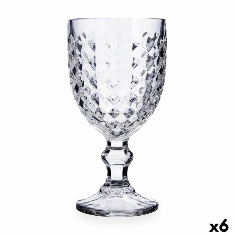 Verre Quid Diamond Urban Transparent verre 340 ml (6 Unités)