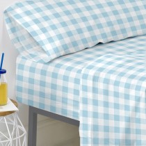 Drap housse HappyFriday BASIC KIDS Bleu 90 x 200 x 32 cm