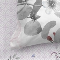 Drap housse HappyFriday Delicate bouquet Multicouleur 105 x 200 x 32 cm