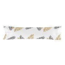 Taie d'oreiller HappyFriday Blanc Foliage Multicouleur 45 x 155 cm