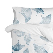 Pillowcase HappyFriday Blanc Ginkgo Multicolour 45 x 155 cm