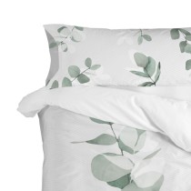 Taie d'oreiller HappyFriday Blanc Corymbia Multicouleur 45 x 110 cm