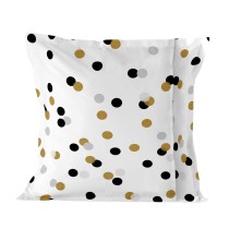 Kissenbezug HappyFriday Blanc Golden Dots Bunt 80 x 80 cm