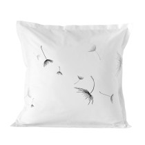 Pillowcase HappyFriday Blanc Dandelion Multicolour 80 x 80 cm