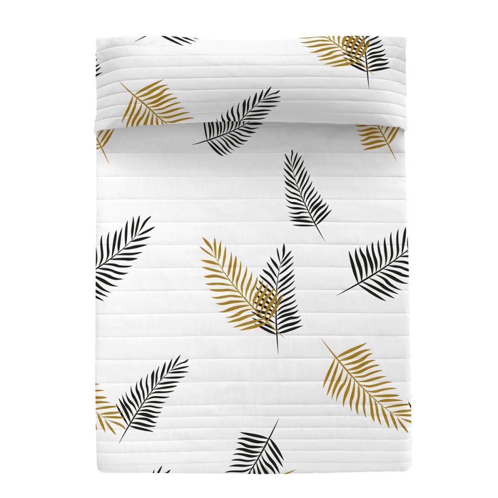 Couvre-lit HappyFriday Blanc Foliage Multicouleur 180 x 260 cm