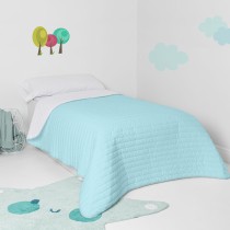 Couvre-lit HappyFriday Basic Kids Dash Bleu 180 x 260 cm