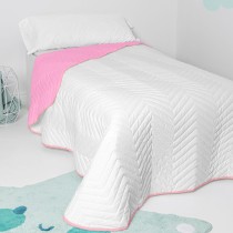 Couvre-lit HappyFriday Basic Kids Arista Rose 180 x 260 cm