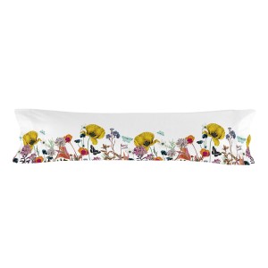 Pillowcase HappyFriday Birds of paradise Multicolour 45 x 155 cm