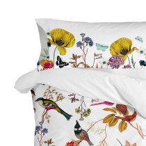 Pillowcase HappyFriday Birds of paradise Multicolour 45 x 155 cm