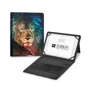 Bluetooth Keyboard with Support for Tablet Subblim SUBKT5-BTTL30 Spanish Qwerty Multicolour Spanish