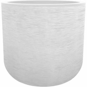 Plant pot EDA White Plastic Circular Ø 40 cm