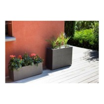 Pot EDA Anthracite Plastique