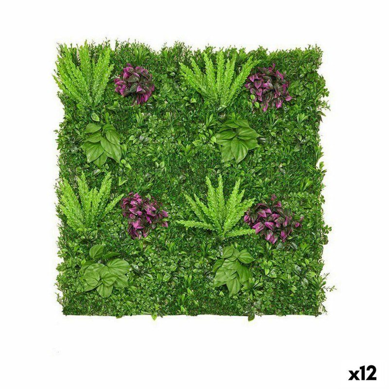 Vertical Garden Kit Fern Multicolour Plastic 100 x 7 x 100 cm (12 Units)