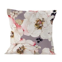 Pillowcase HappyFriday White Peonies Multicolour 60 x 60 cm