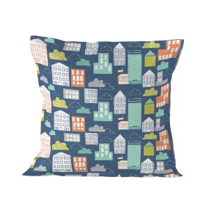 Pillowcase HappyFriday Moshi Moshi Holidays Multicolour 80 x 80 cm