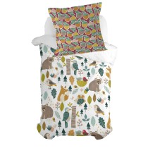 Kissenbezug HappyFriday Moshi Moshi Harvestwood Bunt 80 x 80 cm