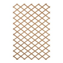 Lattice Nature Wood Natural 1 x 2 m