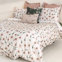 Set de housses de coussin HappyFriday Tinny bloom  Multicouleur 2 Pièces