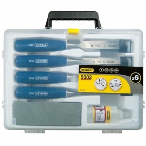 Meißel-Set Stanley 5002 Holz 6, 12, 18, 25 mm 4 Stücke