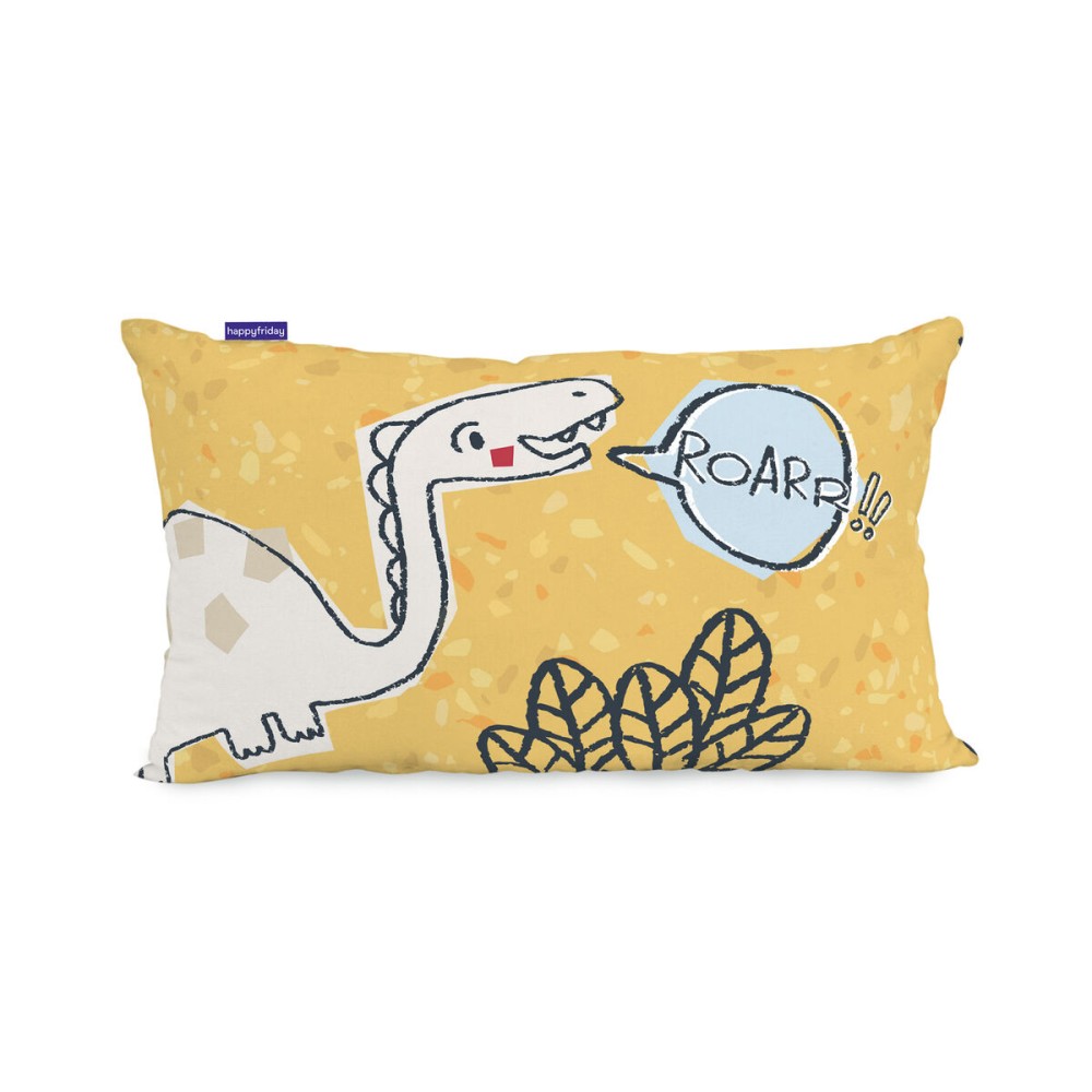 Housse de coussin HappyFriday Moshi Moshi Dino Friends Multicouleur 50 x 30 cm