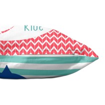 Kissenbezug HappyFriday Moshi Moshi Whale Bunt 50 x 30 cm