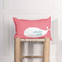 Housse de coussin HappyFriday Moshi Moshi Whale Multicouleur 50 x 30 cm