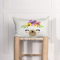 Cushion cover HappyFriday Moshi Moshi Cute Llamas Multicolour 50 x 30 cm