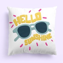 Housse de coussin HappyFriday Aware Hello sunshine Multicouleur 50 x 50 cm 2 Pièces