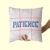 Housse de coussin HappyFriday Aware Patience Multicouleur 50 x 50 cm 2 Pièces