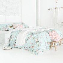 Housse de Couette HappyFriday Chinoiserie Multicouleur 180 x 220 cm