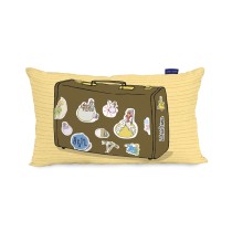 Housse de coussin HappyFriday Le Petit Prince Voyageur Multicouleur 50 x 30 cm