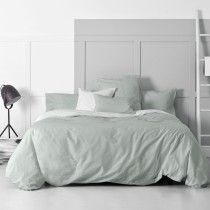 Housse de Couette HappyFriday BASIC Gris 220 x 220 cm